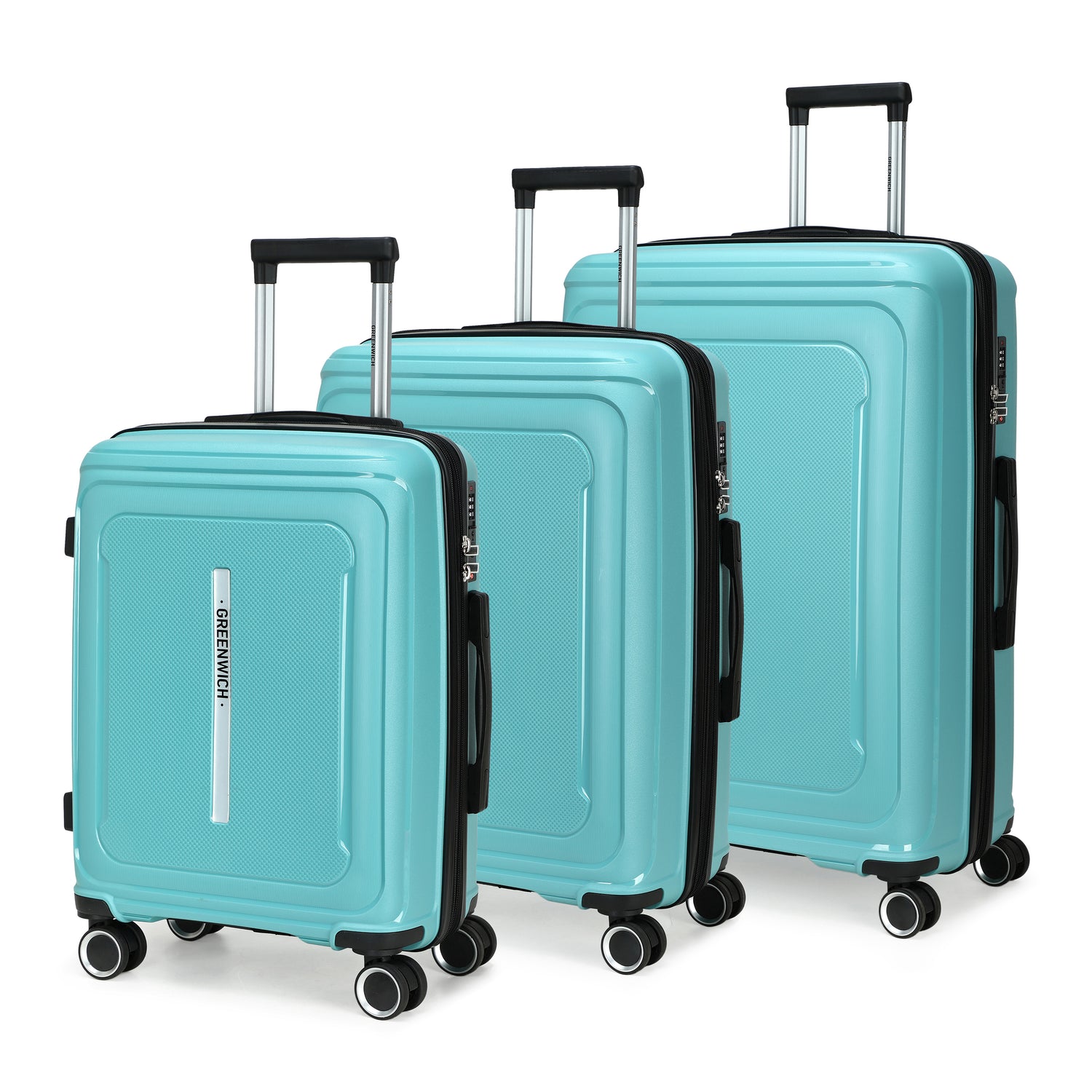 GREENWICH set van Siena -koffers