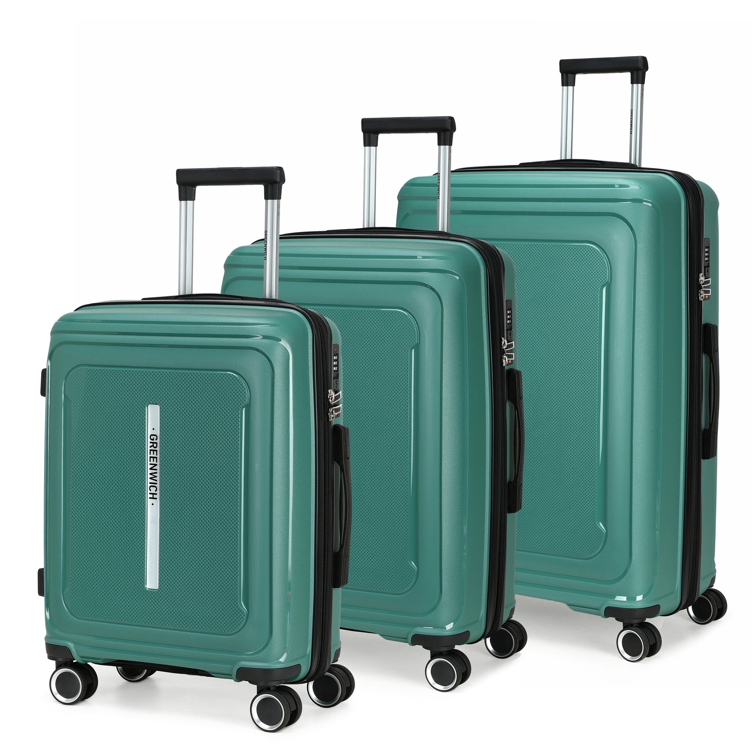 GREENWICH set van Siena -koffers