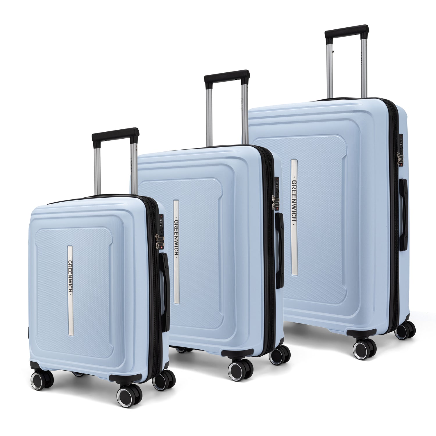 GREENWICH set van Siena -koffers