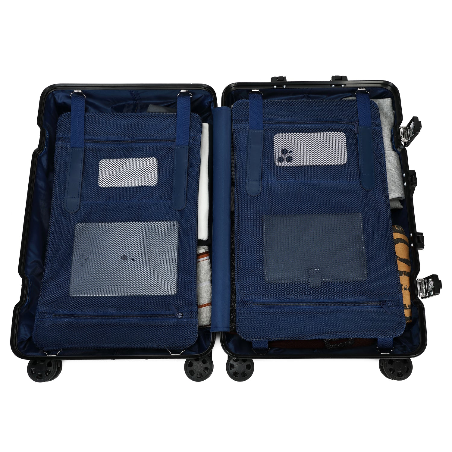 GREENWICH Maleta 100% ALUMINIO Paris Mediana 65cm