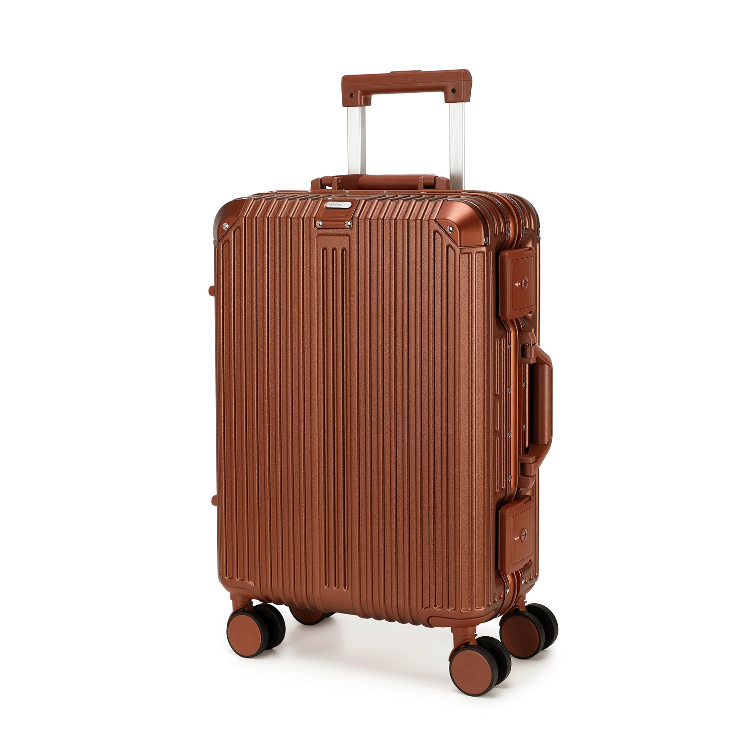 GREENWICH Set di Valigie IN ALLUMINIO FRAME 55cm/69cm/78 cm DOHA