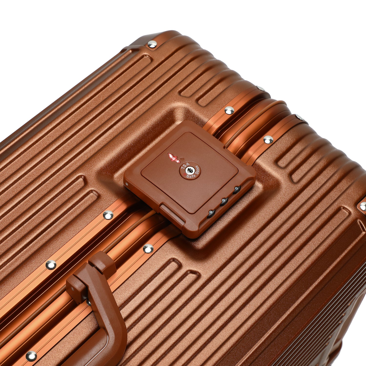 GREENWICH Set di Valigie IN ALLUMINIO FRAME 55cm/69cm/78 cm DOHA