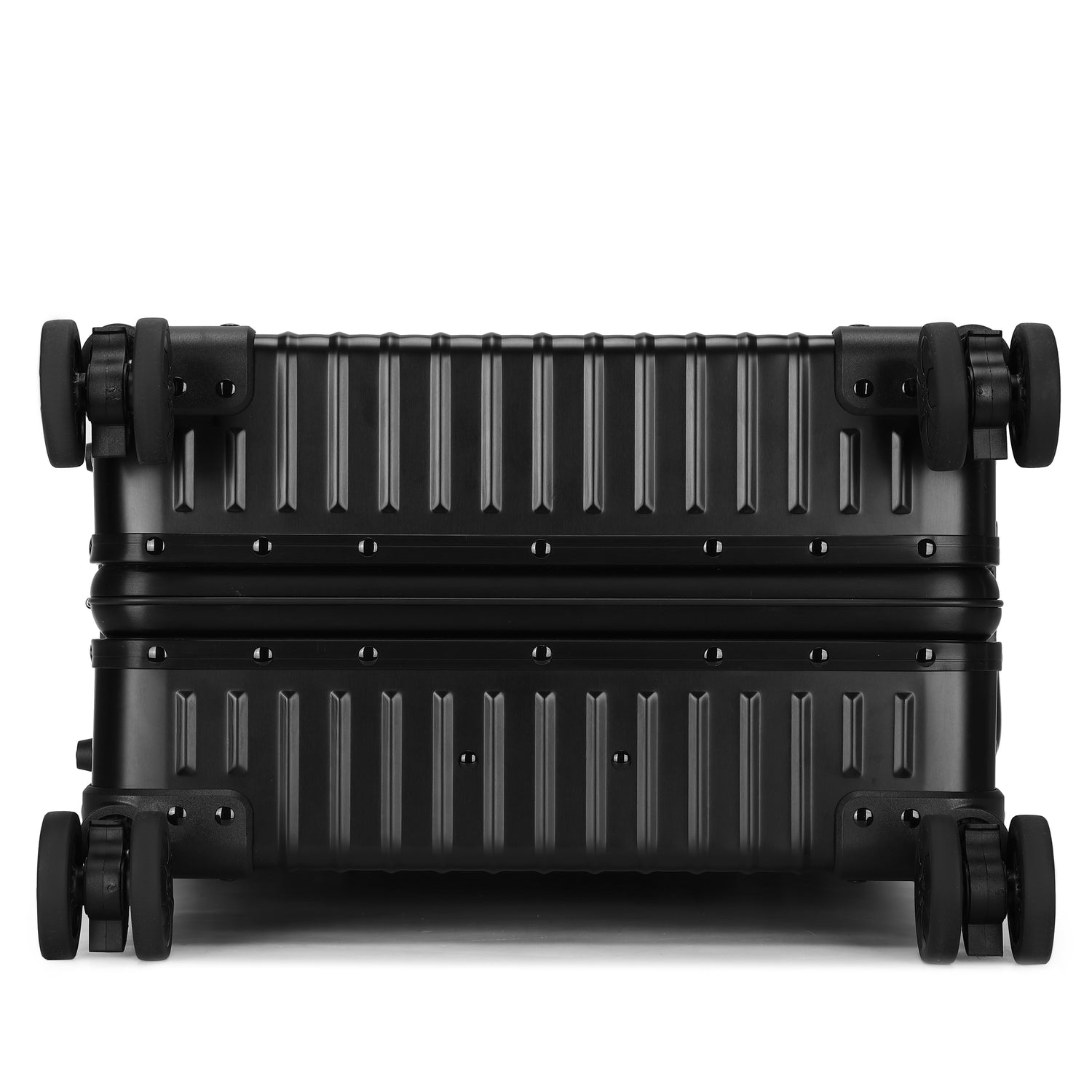 GREENWICH Maleta 100% ALUMINIO de cabina Praga 55CM