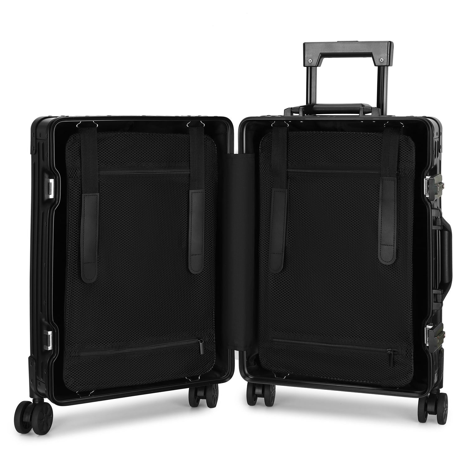 GREENWICH Maleta 100% ALUMINIO Praga Mediana 66.5cm