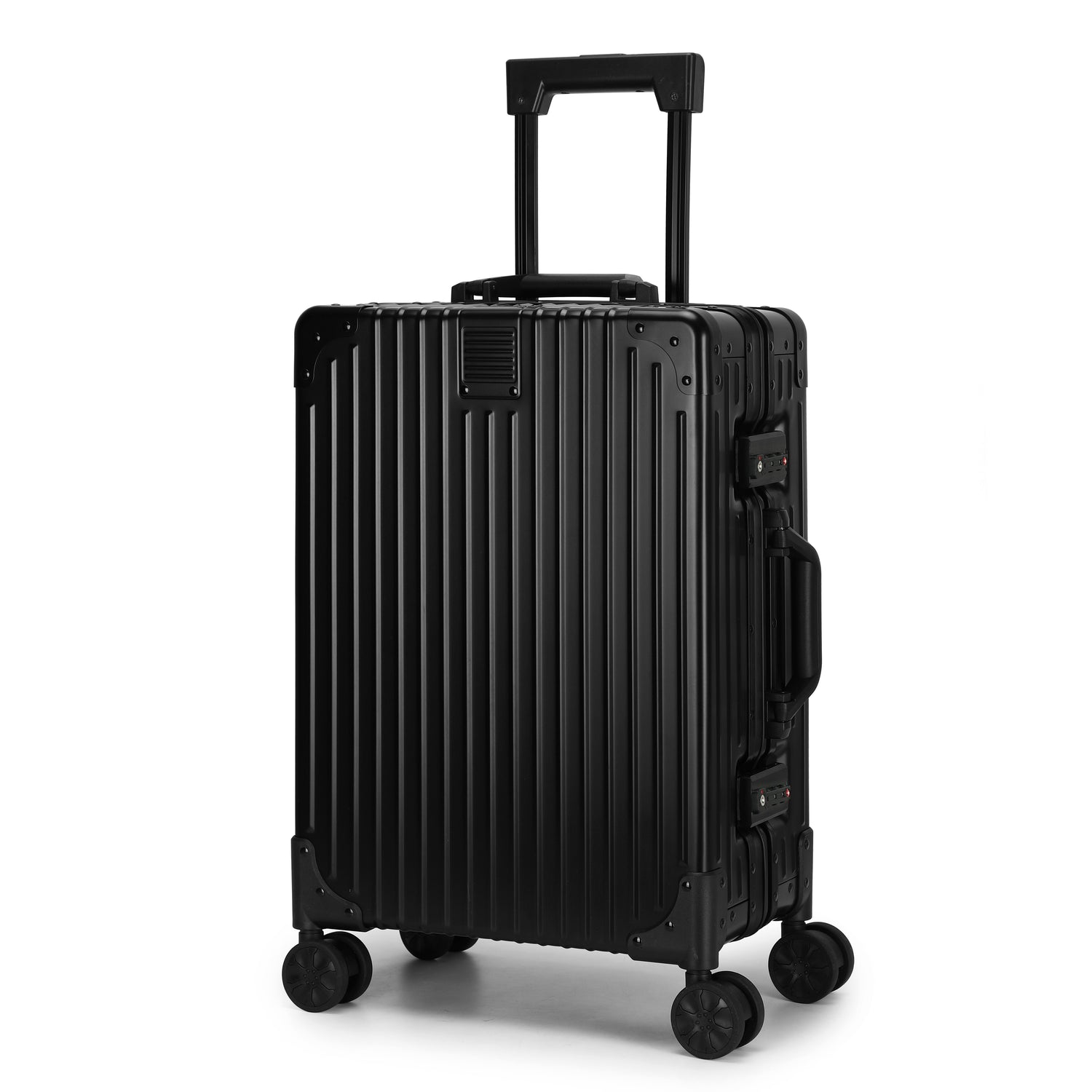 GREENWICH Maleta 100% ALUMINIO de cabina Praga 55CM