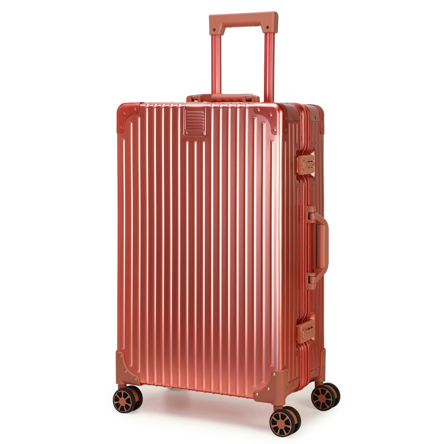 GREENWICH Maleta 100% ALUMINIO Praga Mediana 66.5cm