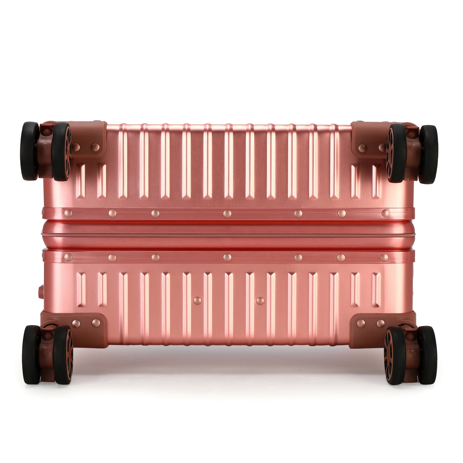 GREENWICH Maleta 100% ALUMINIO de cabina Praga 55CM