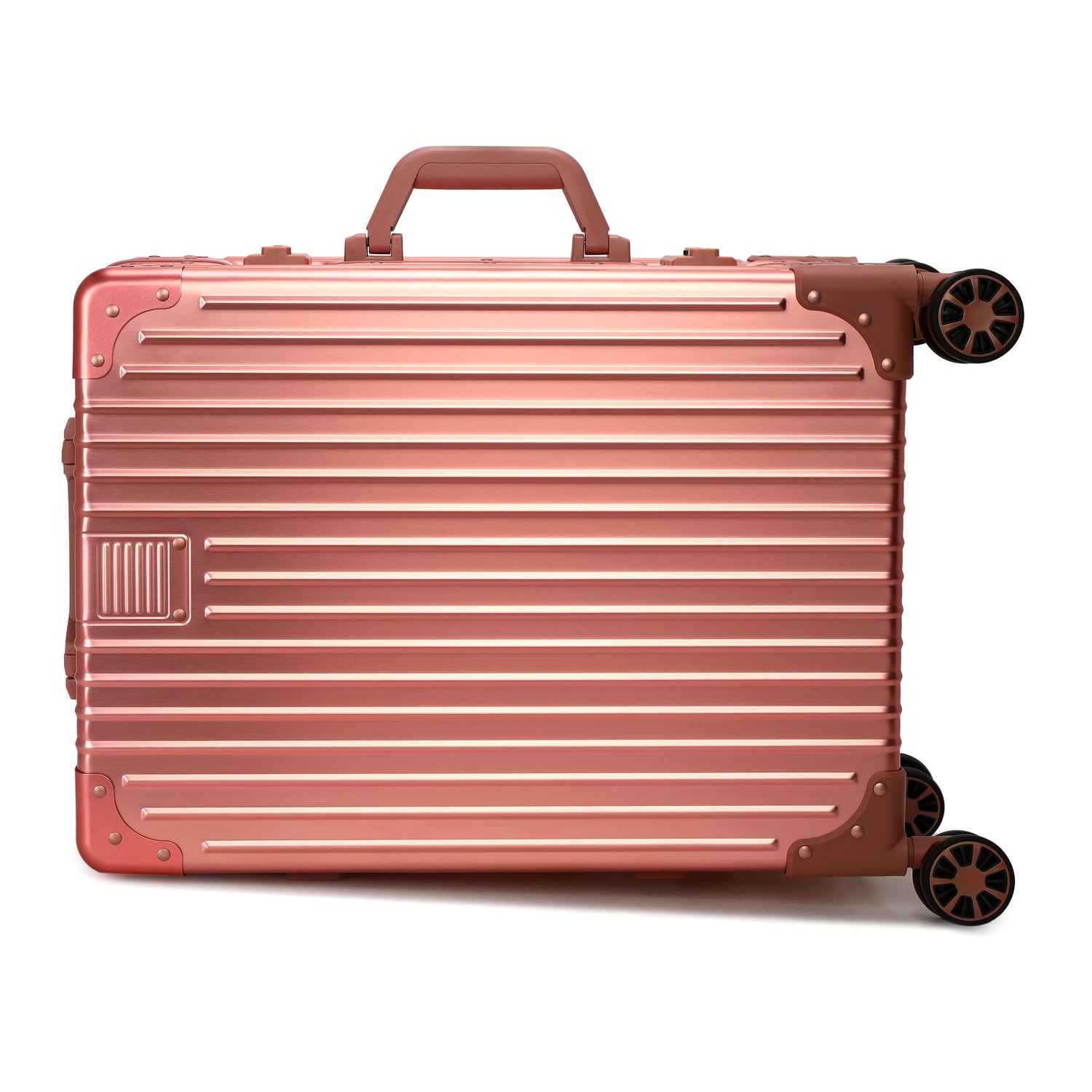 GREENWICH Maleta 100% ALUMINIO de cabina Praga 55CM