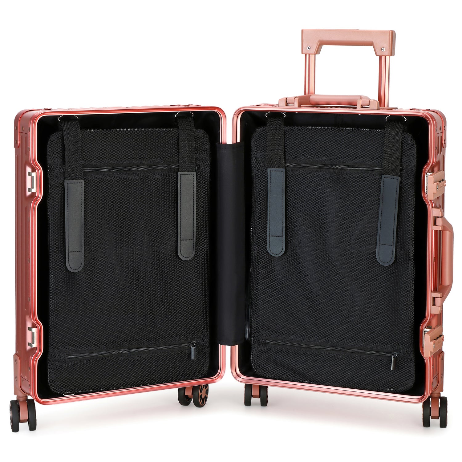 GREENWICH Maleta 100% ALUMINIO Praga Mediana 66.5cm