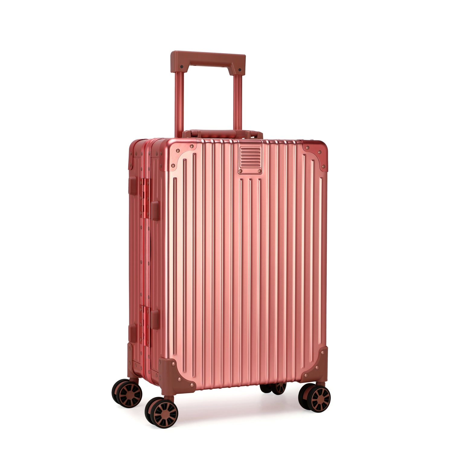 GREENWICH Maleta 100% ALUMINIO de cabina Praga 55CM