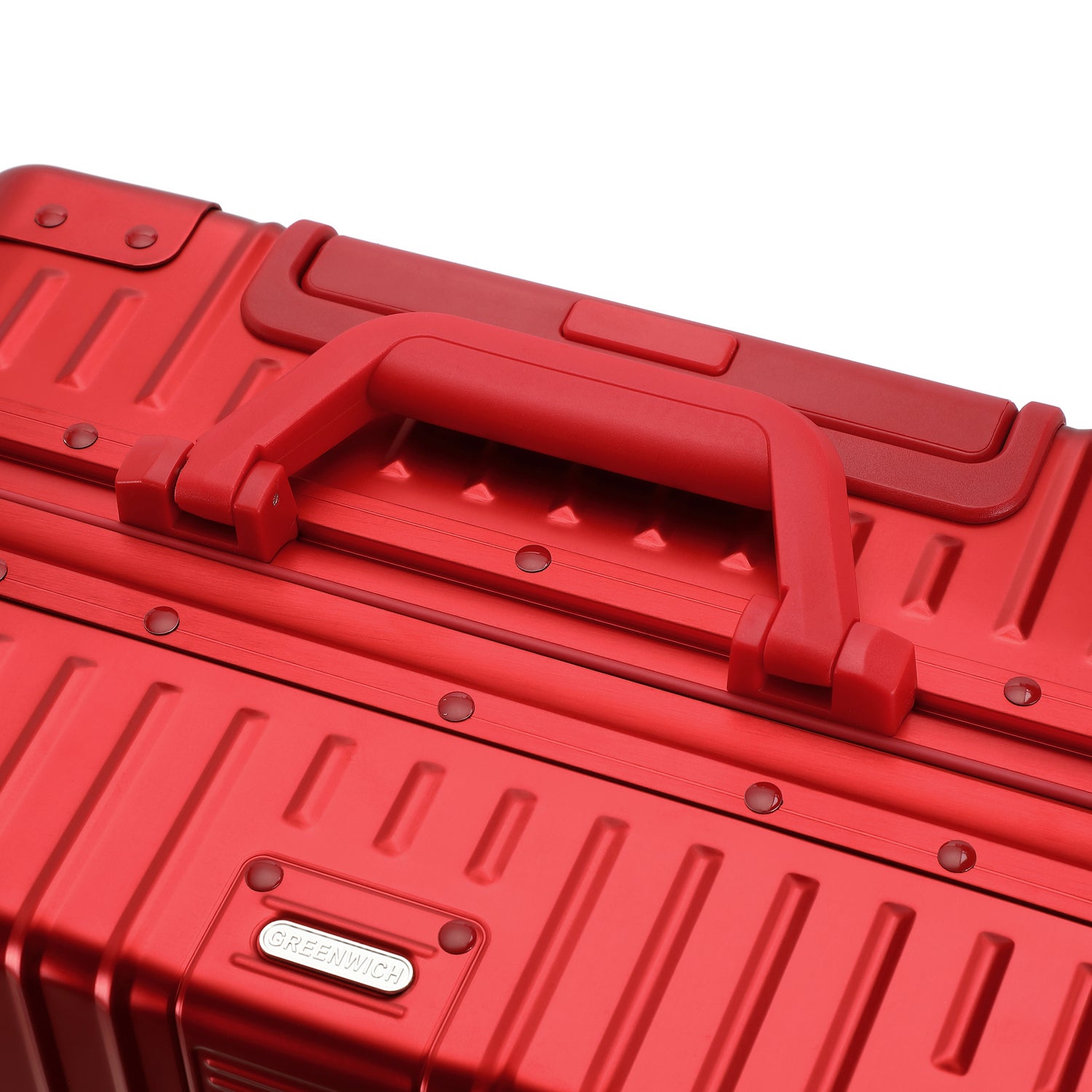 GREENWICH 100% aluminum suitcase Praga Big 77CM