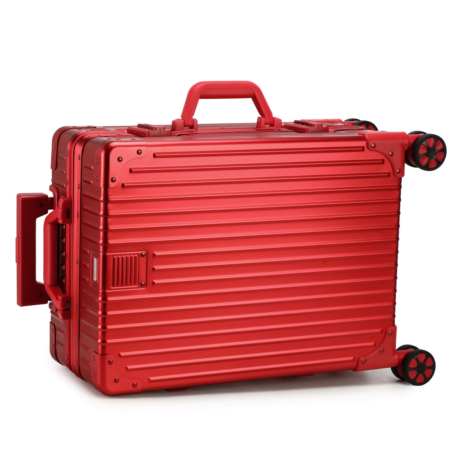 GREENWICH Maleta 100% ALUMINIO de cabina Praga 55CM