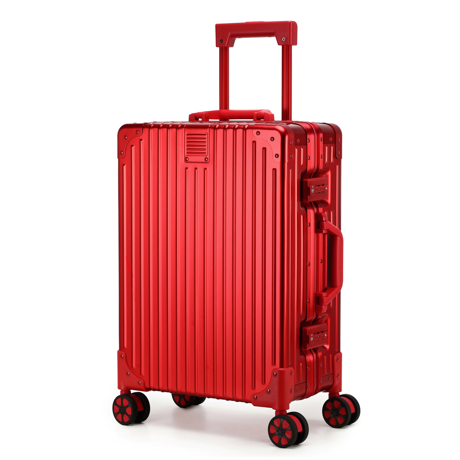 GREENWICH Maleta 100% ALUMINIO Praga Mediana 66.5cm