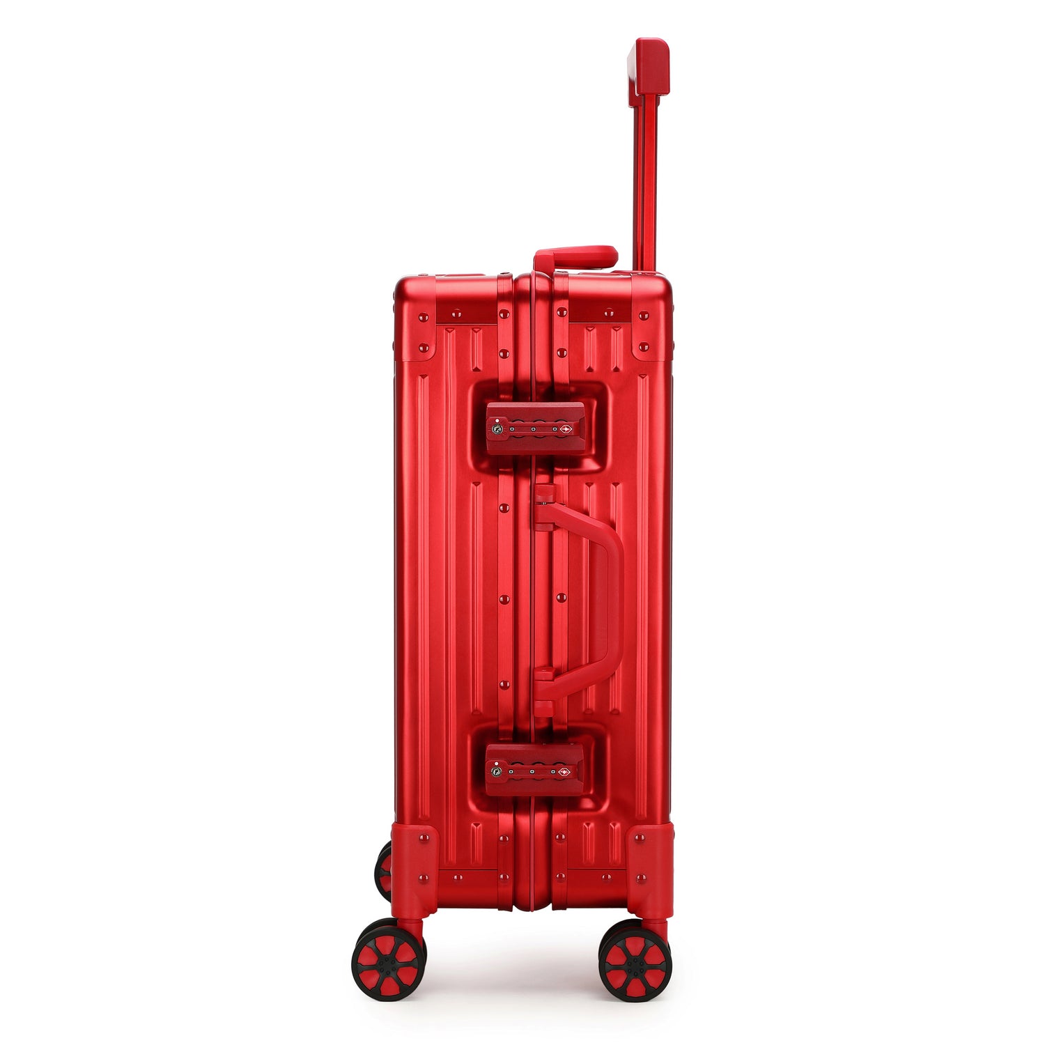 GREENWICH 100% aluminum suitcase Praga Big 77CM