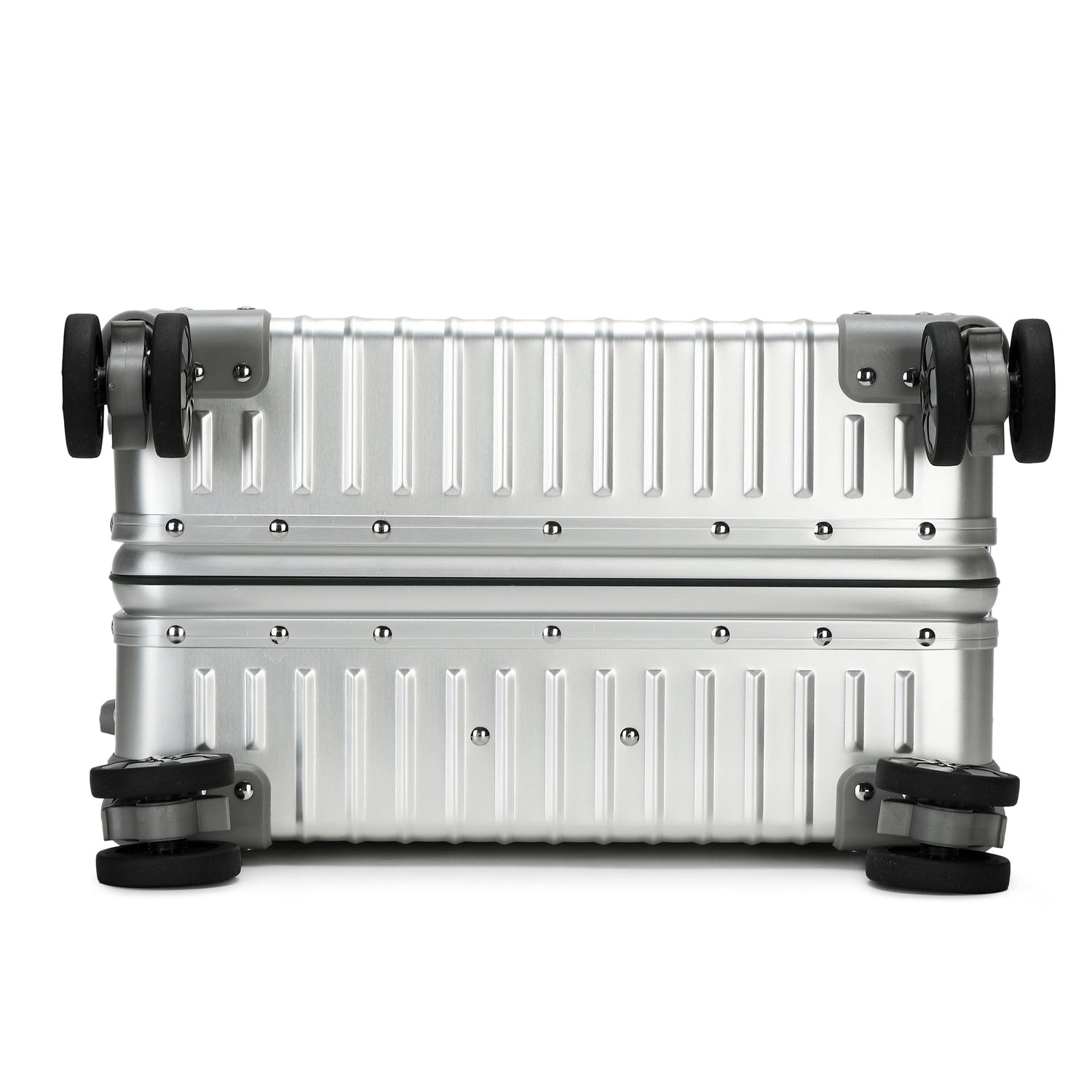 GREENWICH Maleta 100% ALUMINIO de cabina Praga 55CM