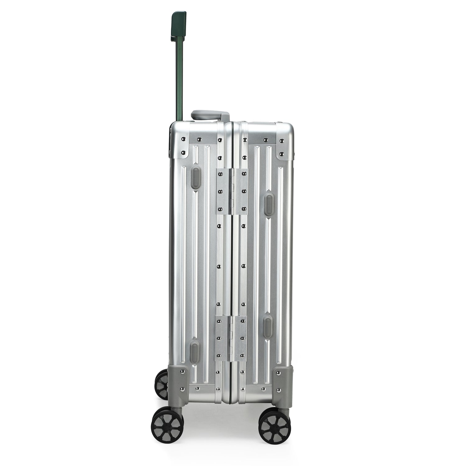 GREENWICH Maleta 100% ALUMINIO de cabina Praga 55CM