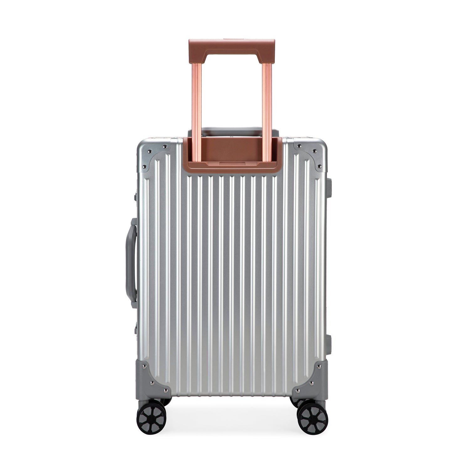 GREENWICH Maleta 100% ALUMINIO de cabina Praga 55CM