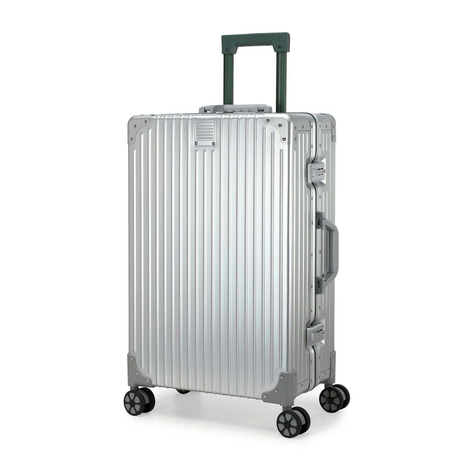 GREENWICH Maleta 100% ALUMINIO Praga Mediana 66.5cm