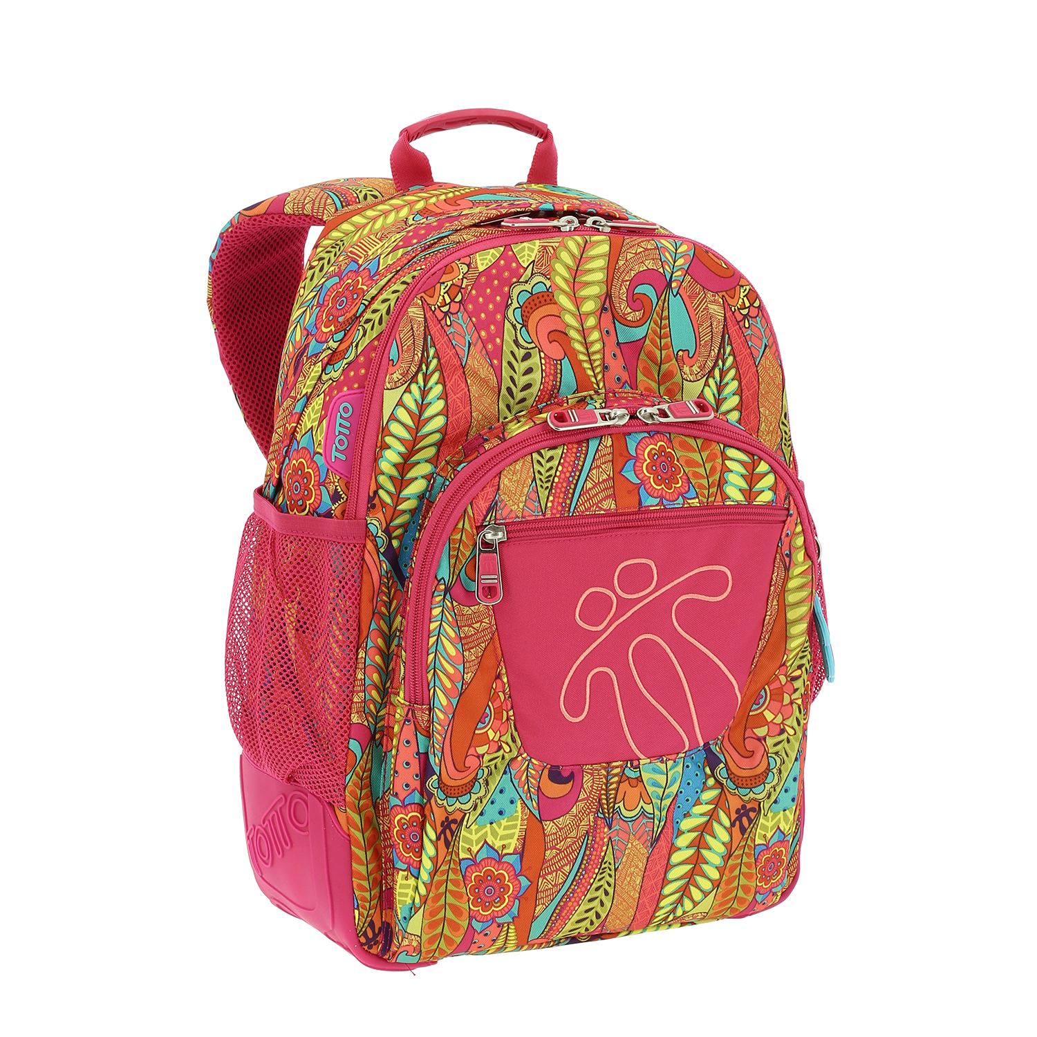 Sac à dos scolaire Totto - Crayoles - Girl-8v9