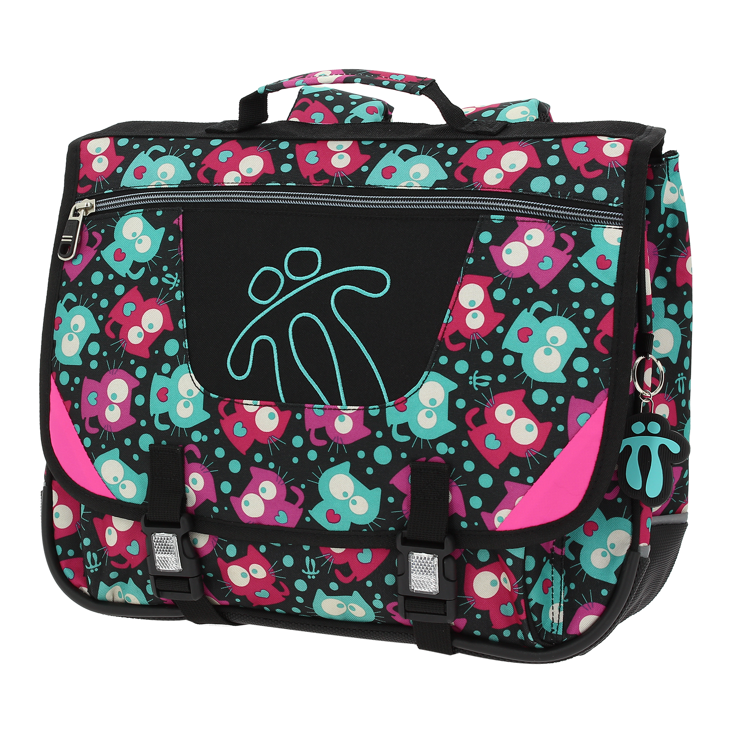 Sac à dos scolaire Totto- Ciseaux - Fille -3e3