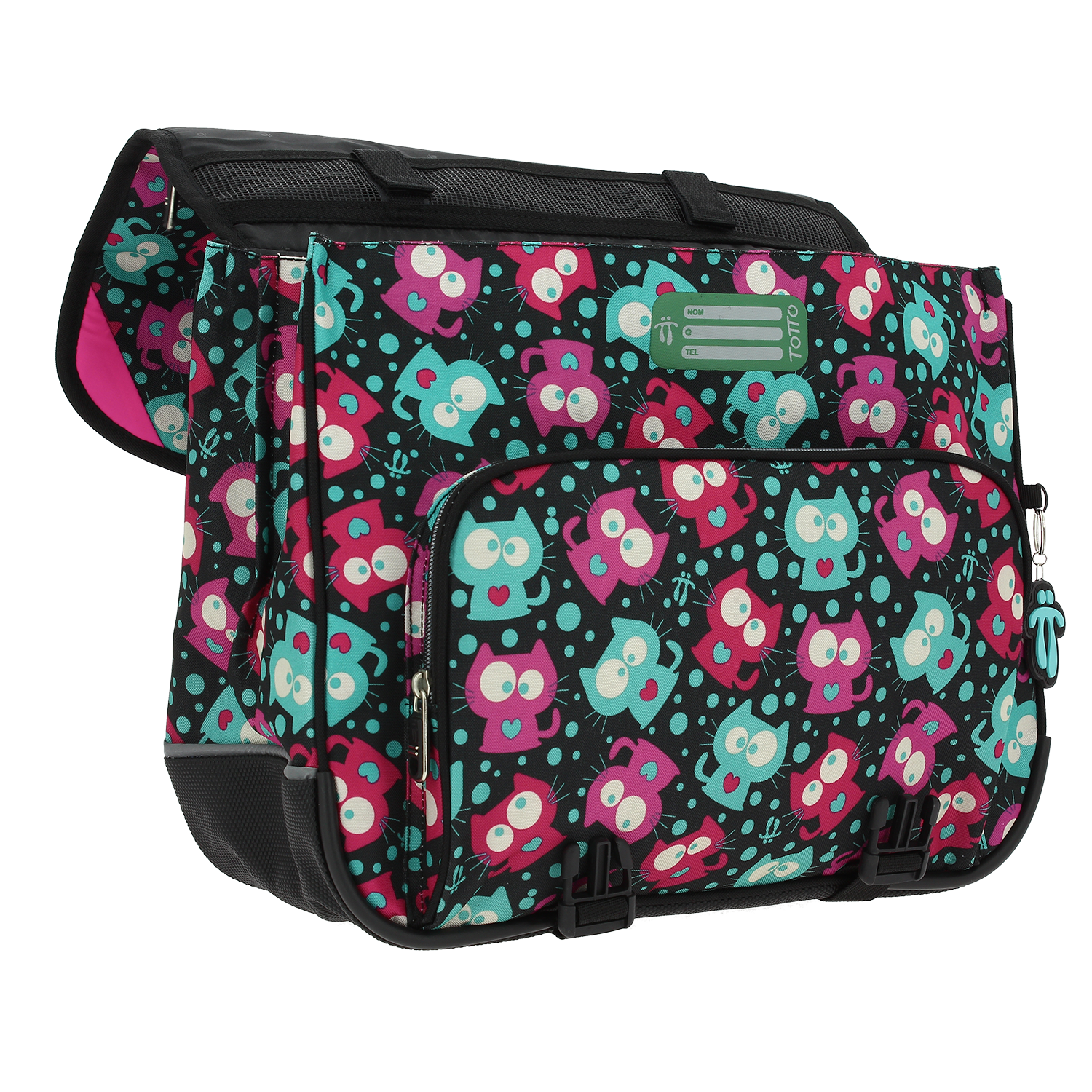 Sac à dos scolaire Totto- Ciseaux - Fille -3e3