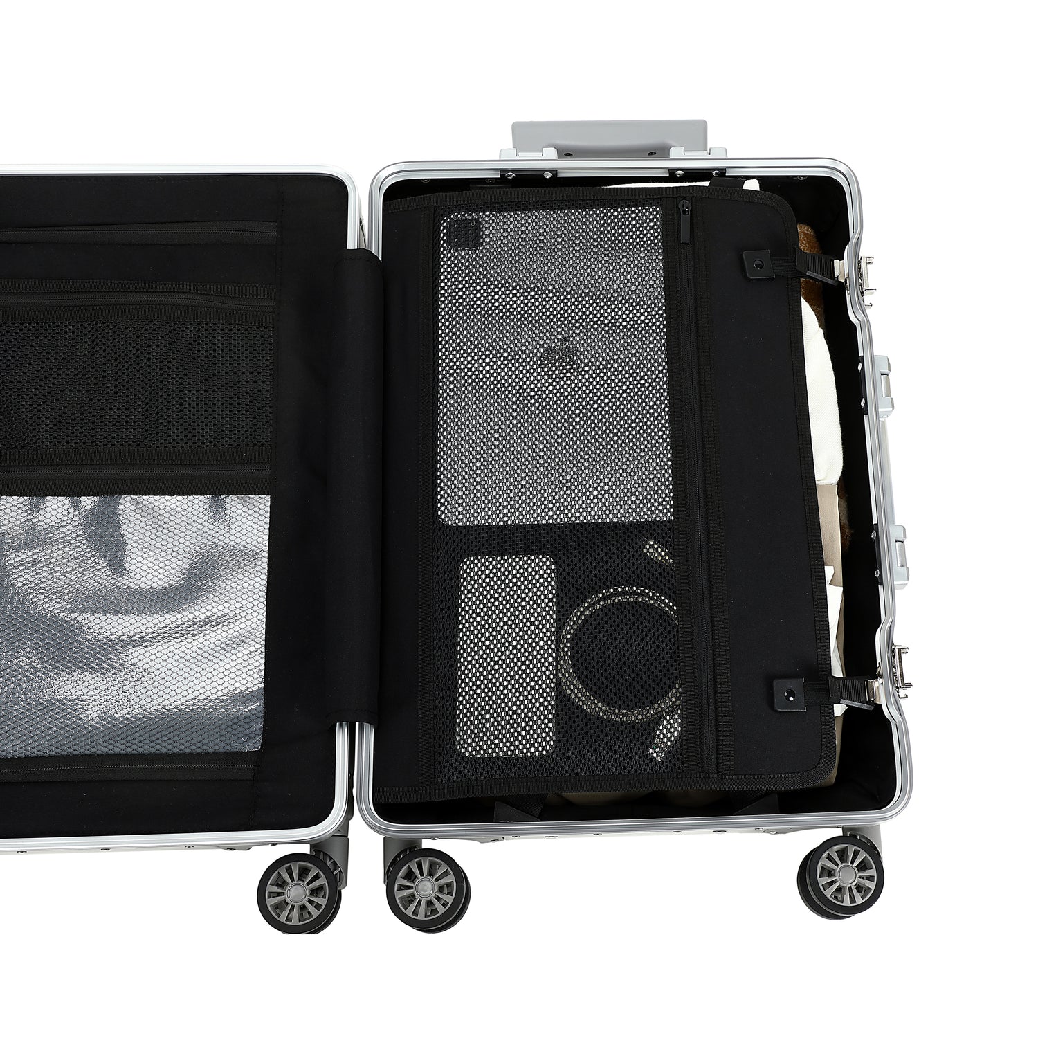 GREENWICH MALETA DE CABINA 100% ALUMINIO TURIN SILVER