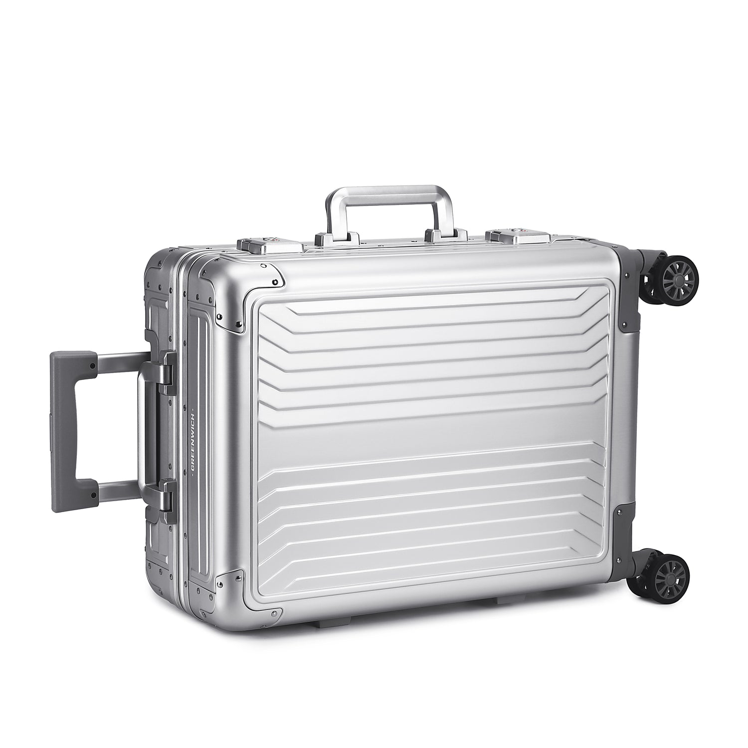 GREENWICH MALETA DE CABINA 100% ALUMINIO TURIN SILVER