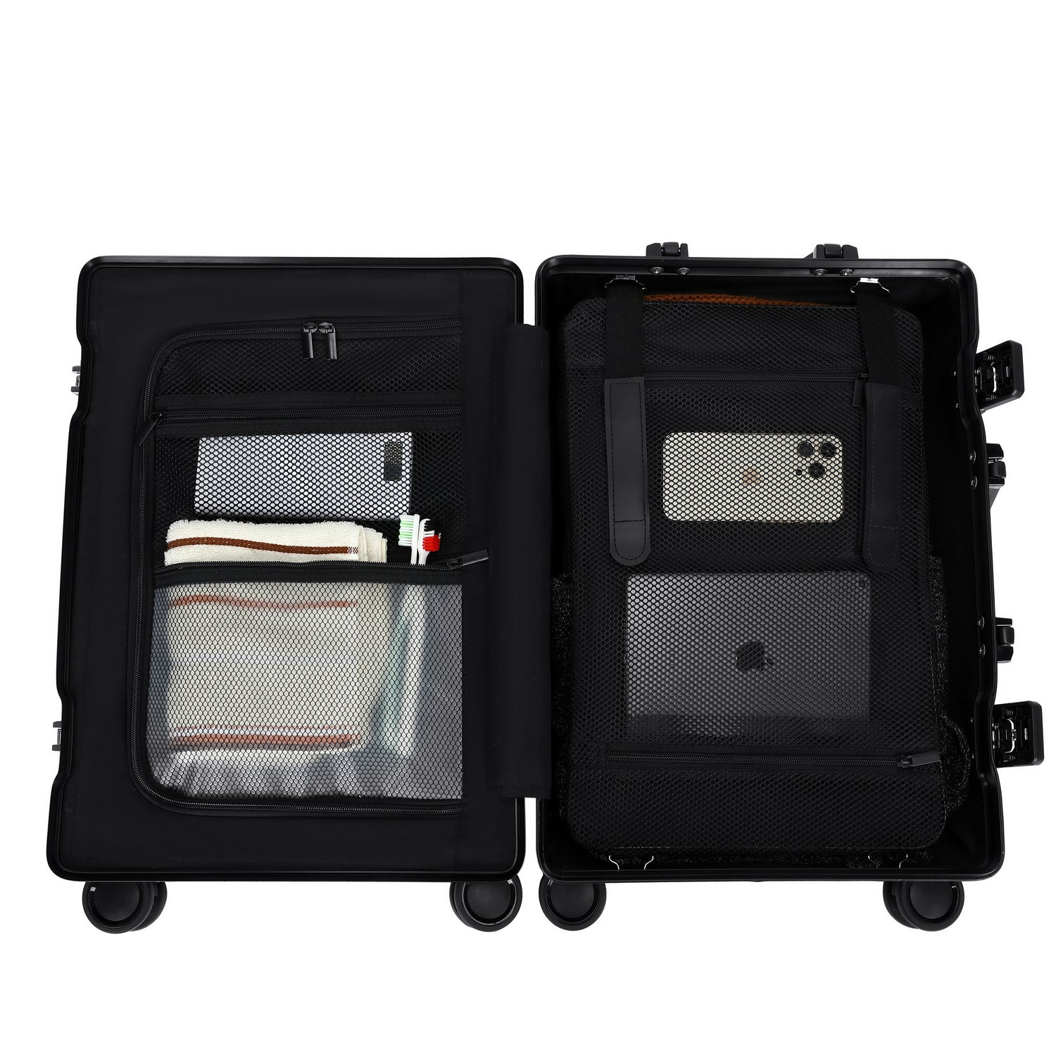 GREENWICH Maleta de cabina 100% Aluminio NEW YORK