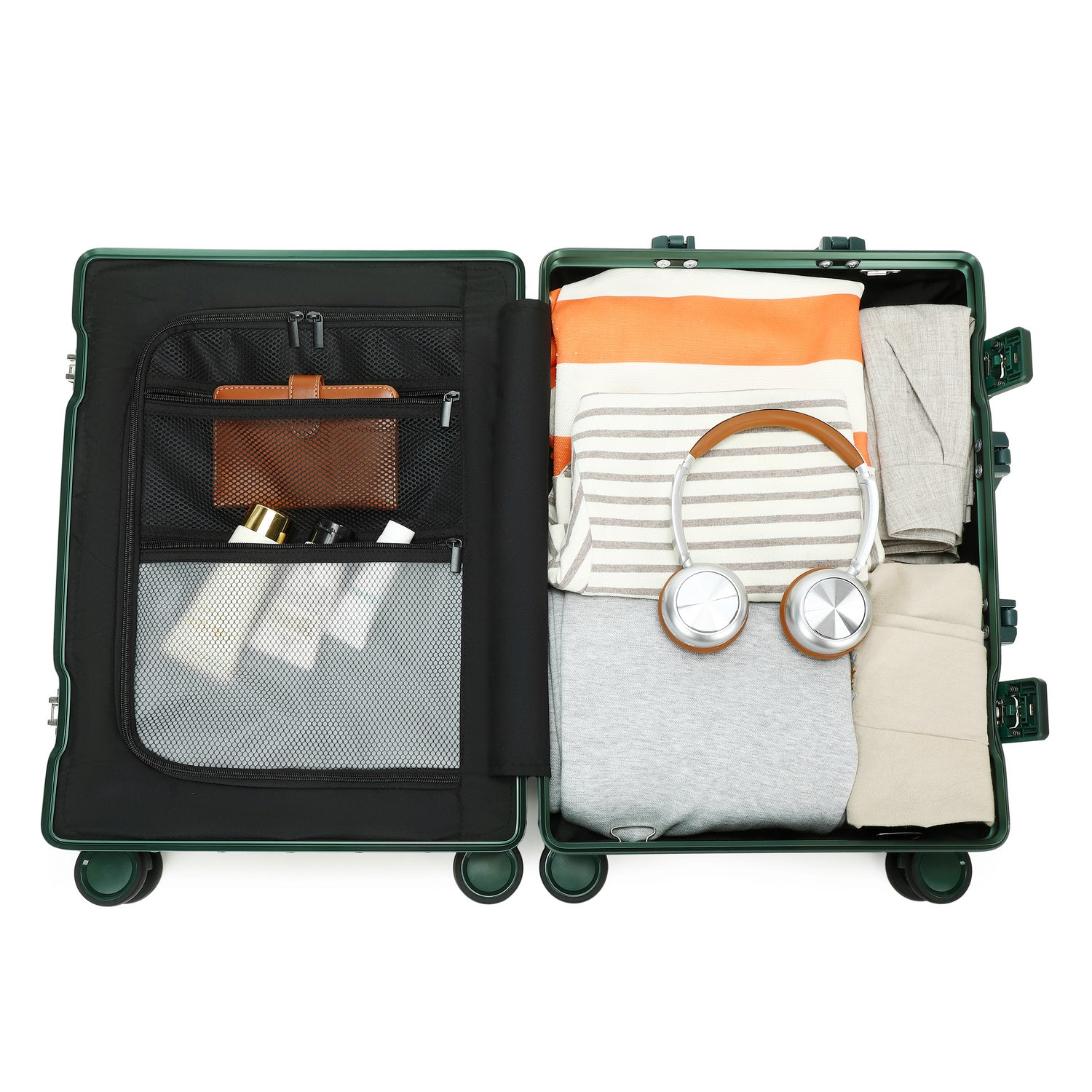 GREENWICH Set de Maletas 100% Aluminio NEW YORK