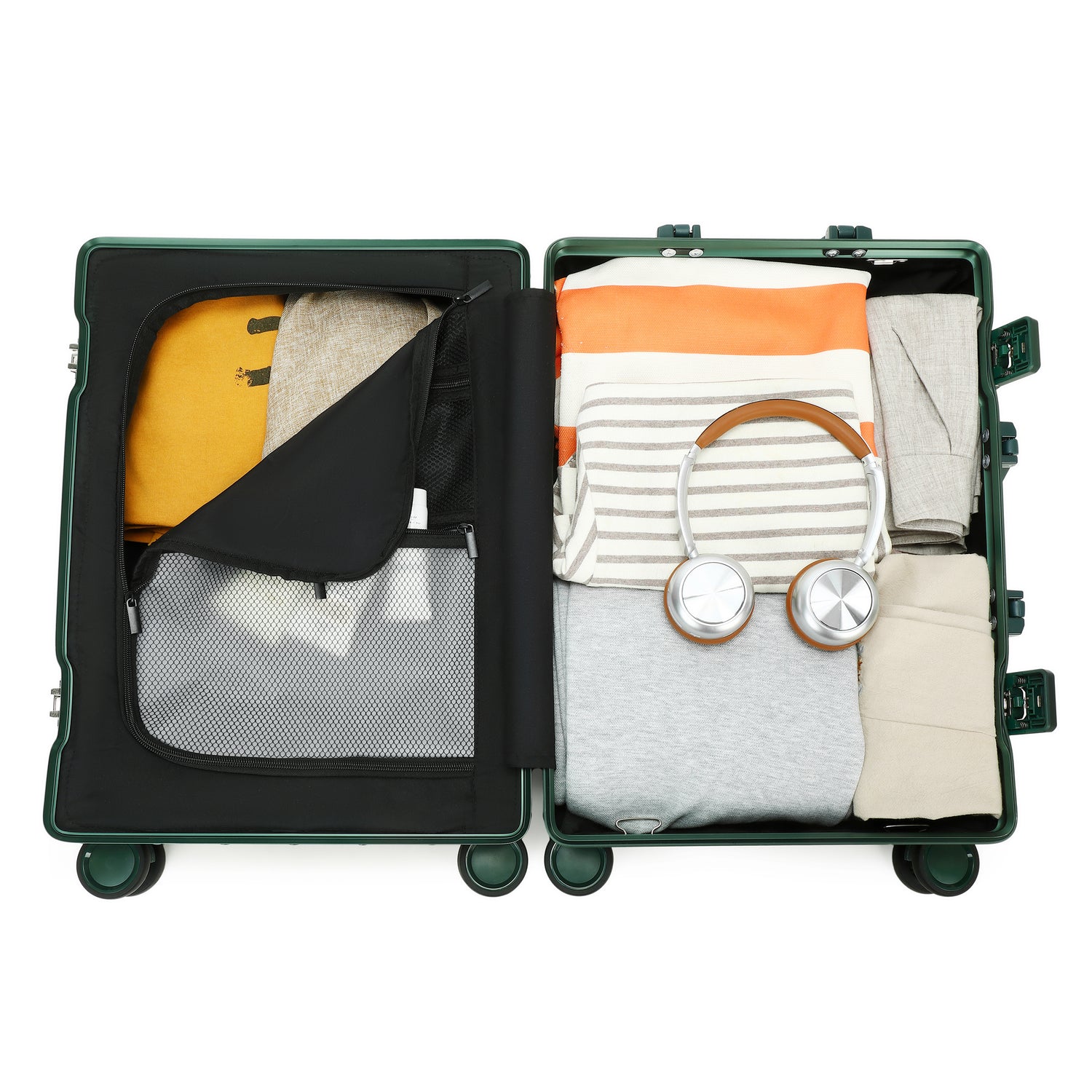 GREENWICH Walizka kabinowa 100% aluminium NEW YORK