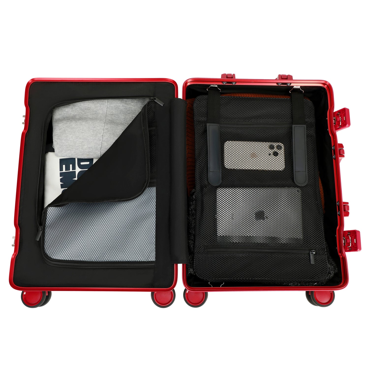 GREENWICH Maleta de cabina 100% Aluminio NEW YORK