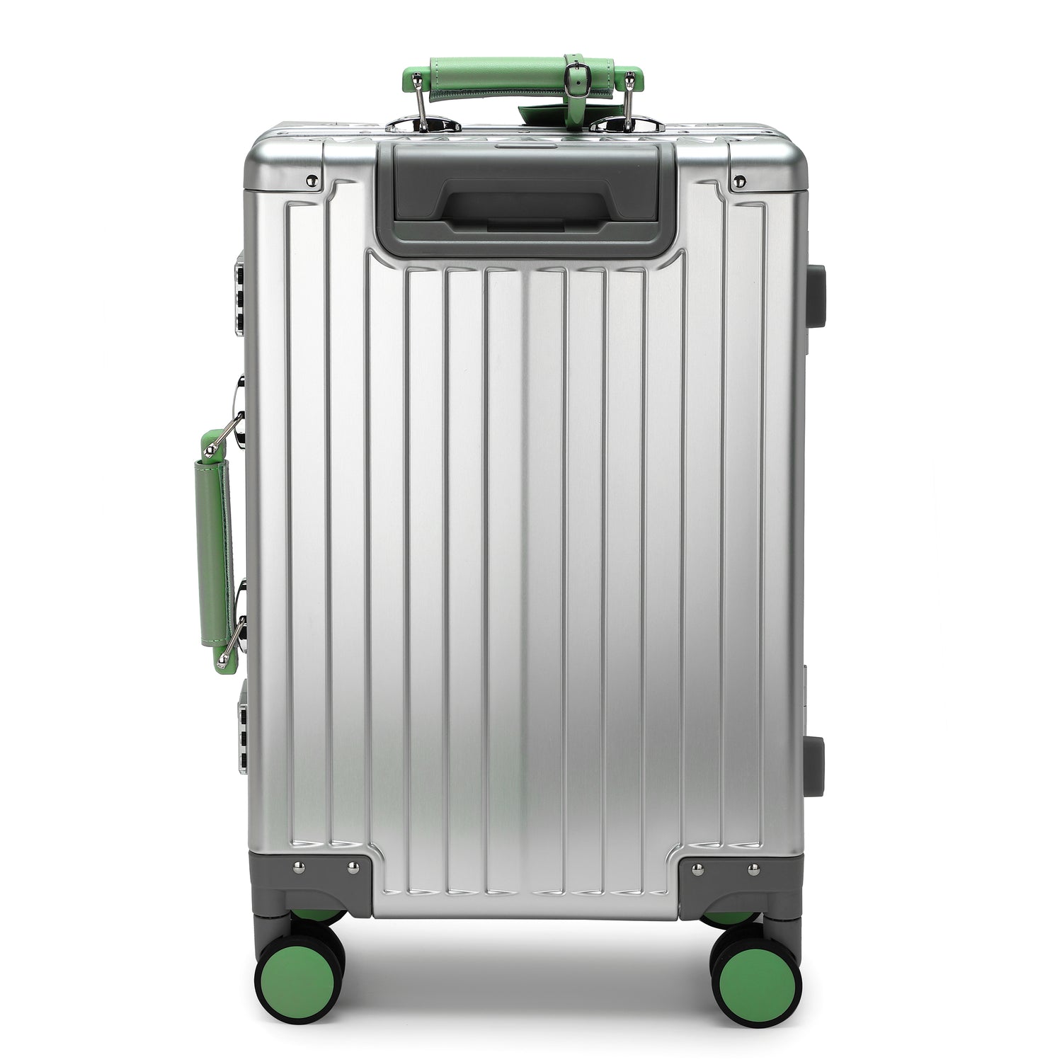 GREENWICH Maleta de cabina 100% Aluminio con ruedas desmontables NEW JERSEY