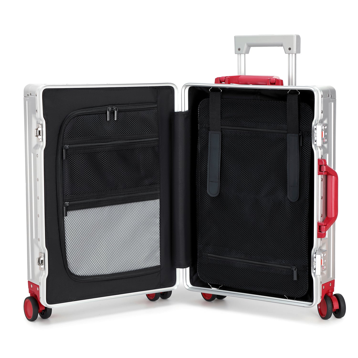 GREENWICH 100% aluminum large suitcase NEW YORK