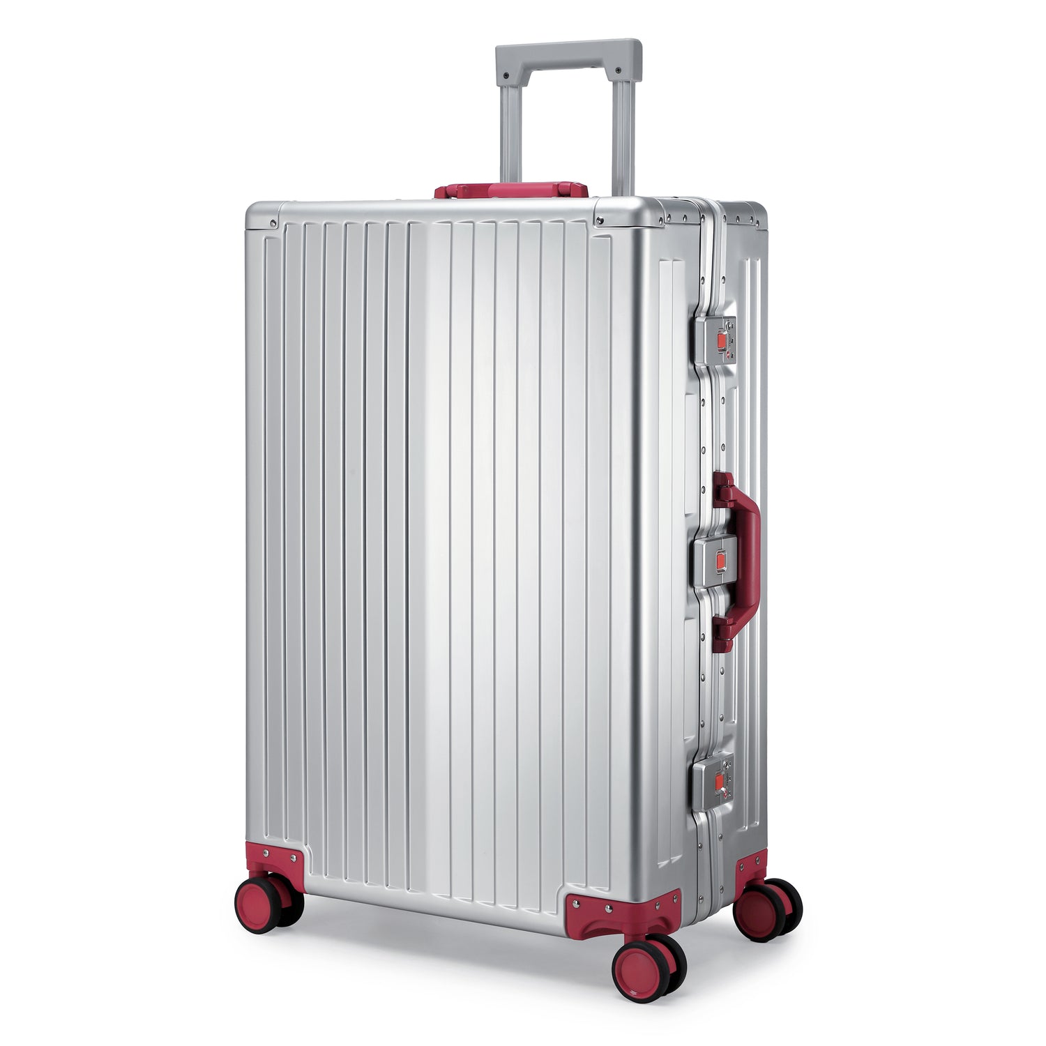 GREENWICH 100% aluminum large suitcase NEW YORK