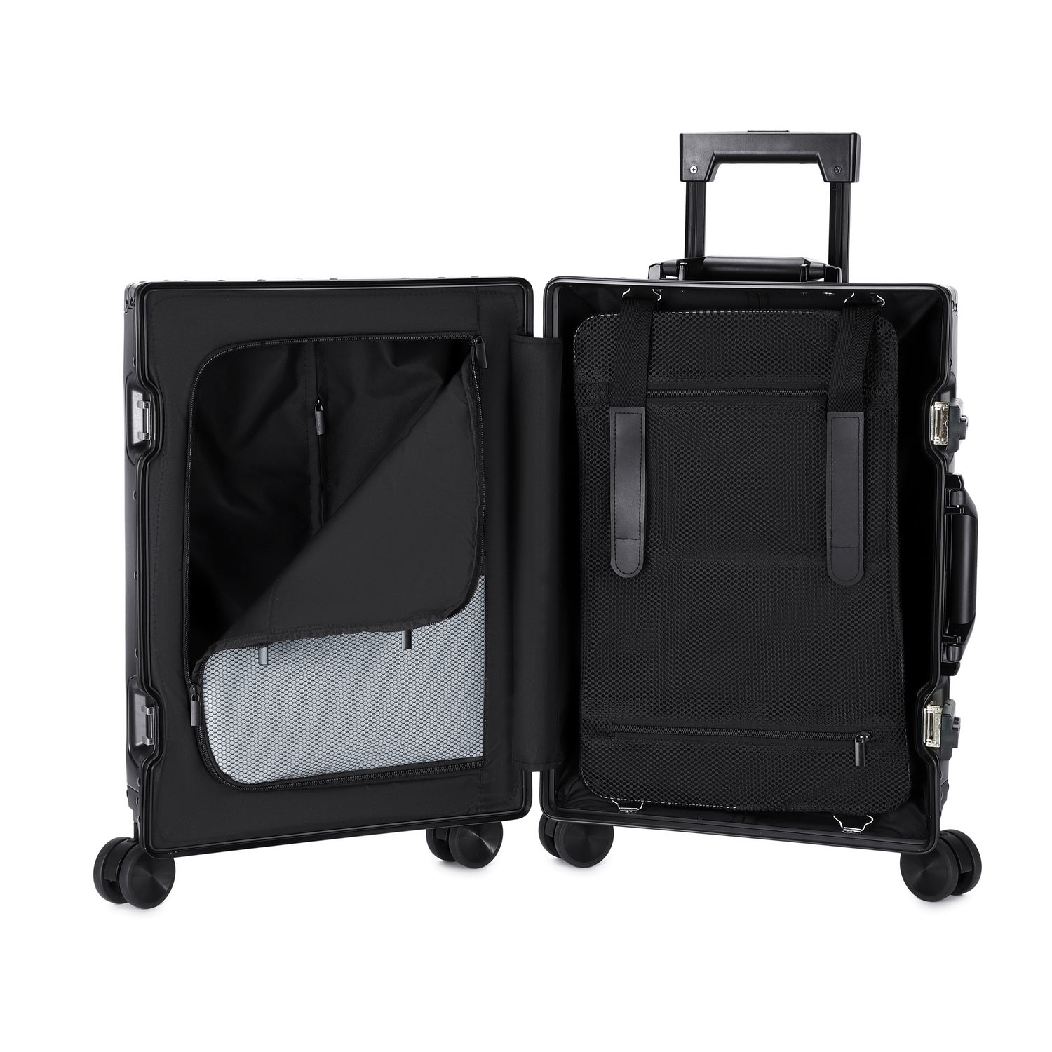 GREENWICH Maleta de cabina de Aluminio MIAMI 55cm