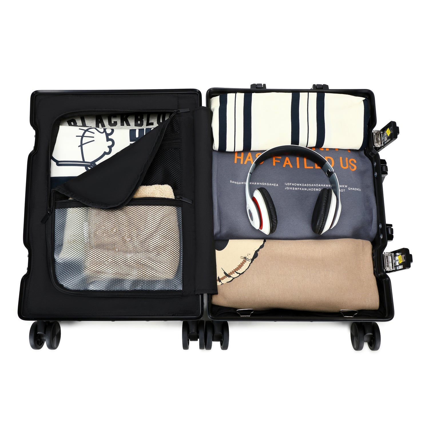 GREENWICH Maleta de cabina de Aluminio MIAMI 55cm