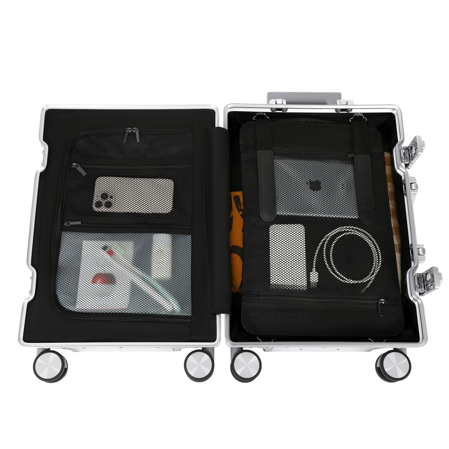 GREENWICH Grote aluminium koffer MIAMI 77cm