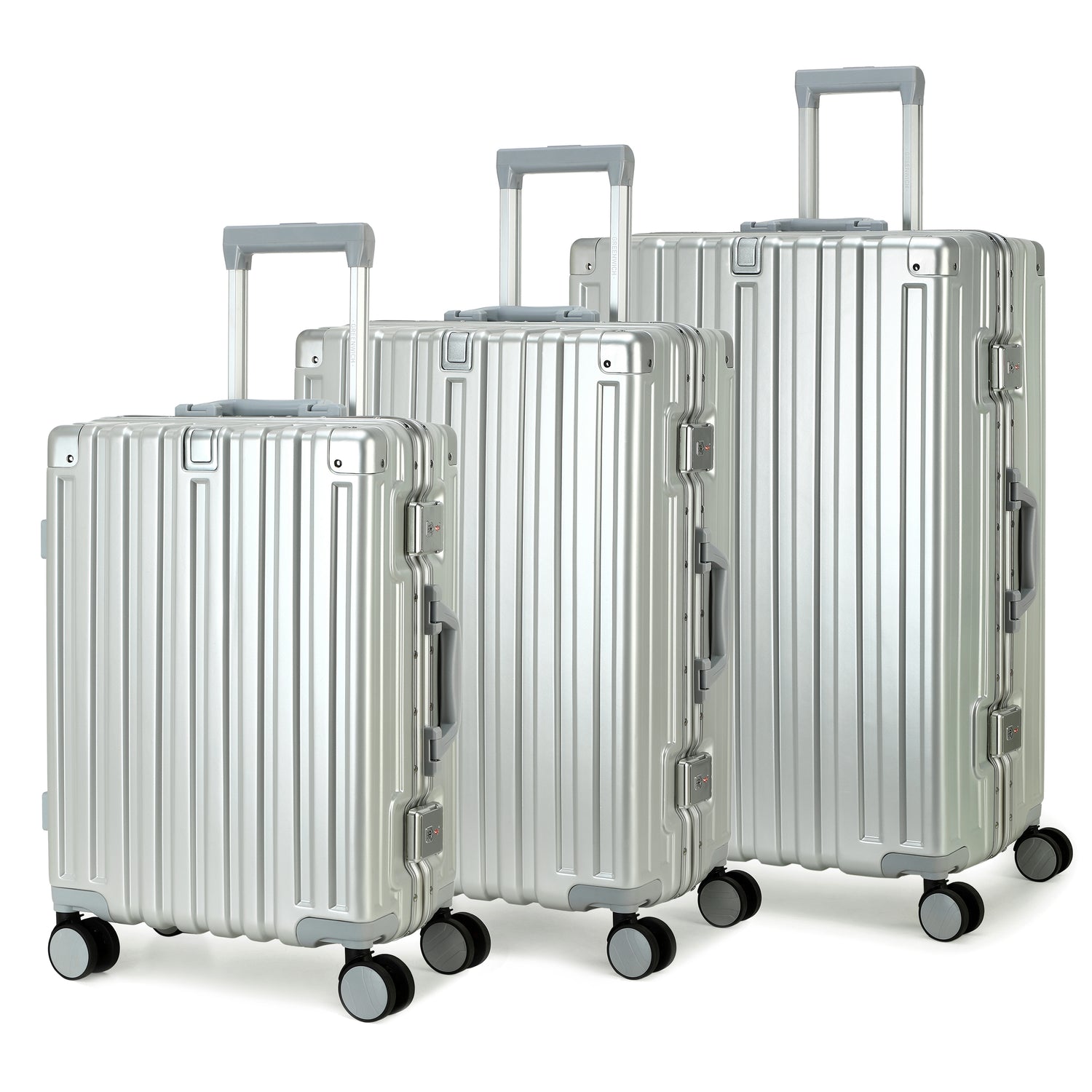 GREENWICH Set de Maletas ALUMINIO FRAME AMSTERDAM