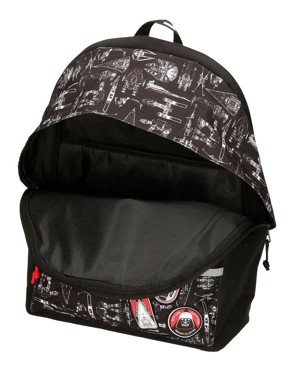 2442421 Poortrugzak. 44cm 2c. STAR WARS - SPACE MIJN