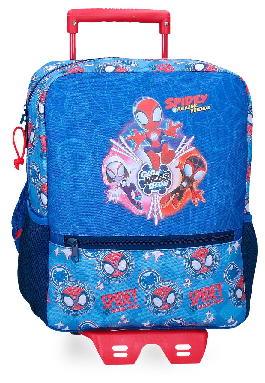 20123T2 Adapt Backpack. 33cm. C/Car. Spidey Power Of 3