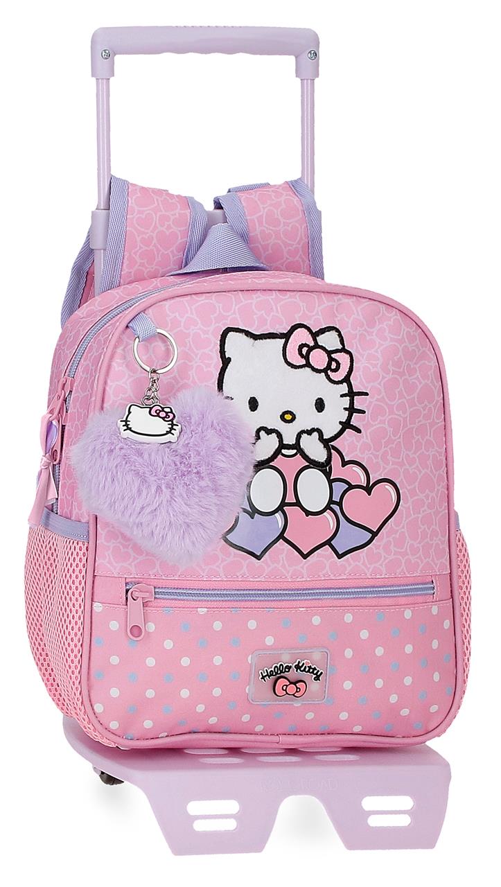20321T1 Backpack aanpassen. 25 cm. C/auto. Hallo Kitty Hearts & Do