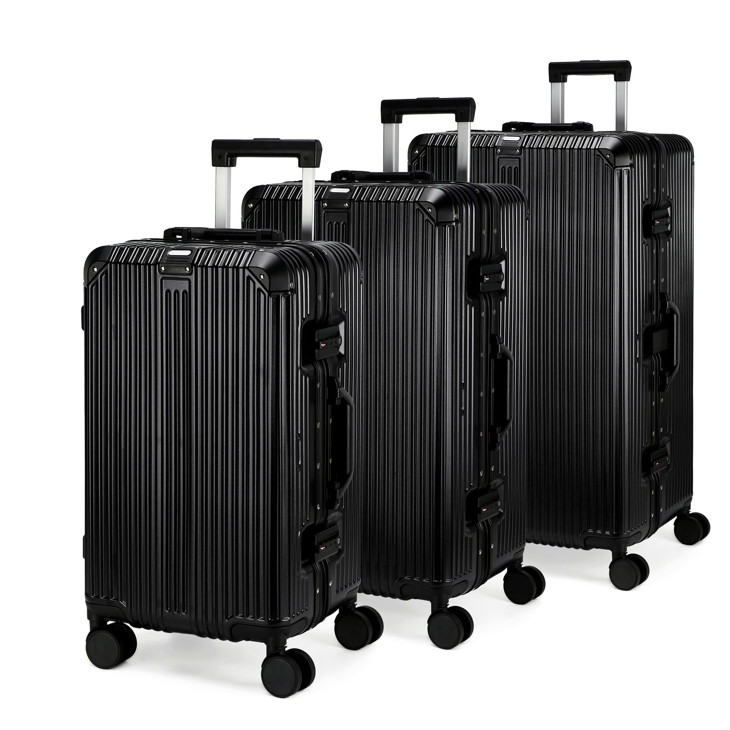 GREENWICH set de maletas Trunk Aluminio Frame MOSCU