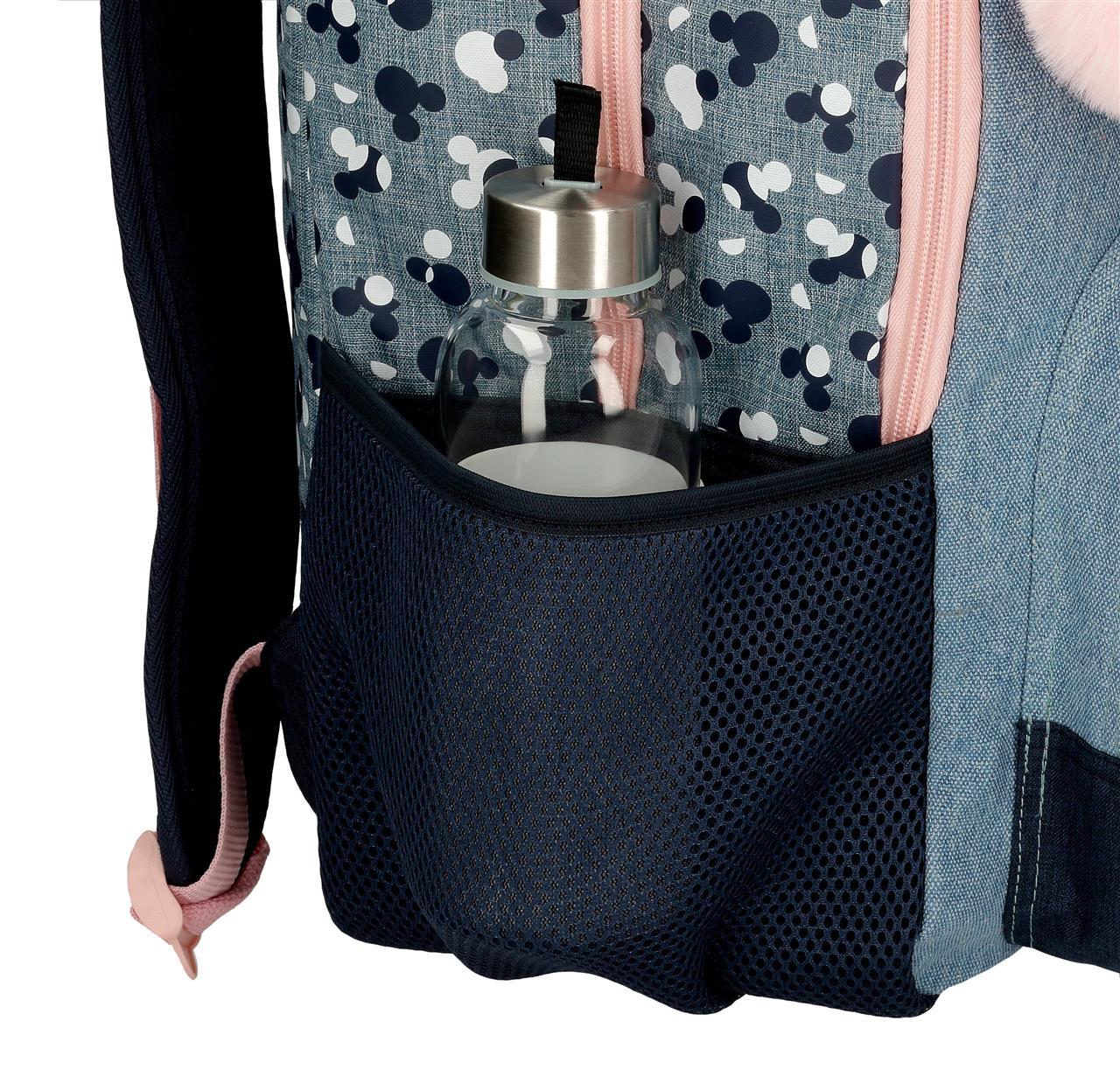 32221T1 Adapt Backpack. 27cm. C/Car. MICKEY DENIM