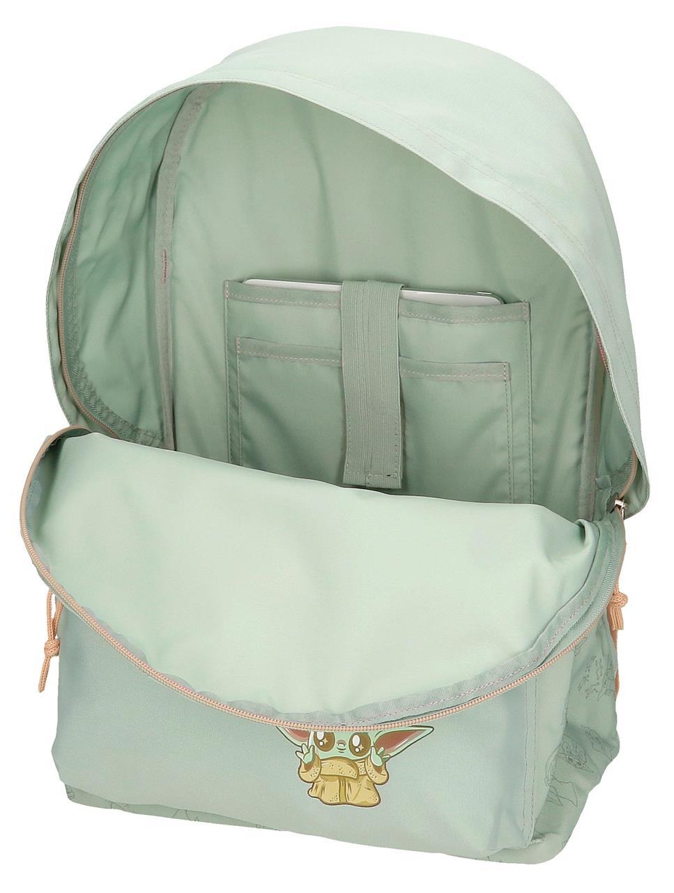 38123T1 MOCHILA ADAP. 44CM. C/CARRO. GROGU