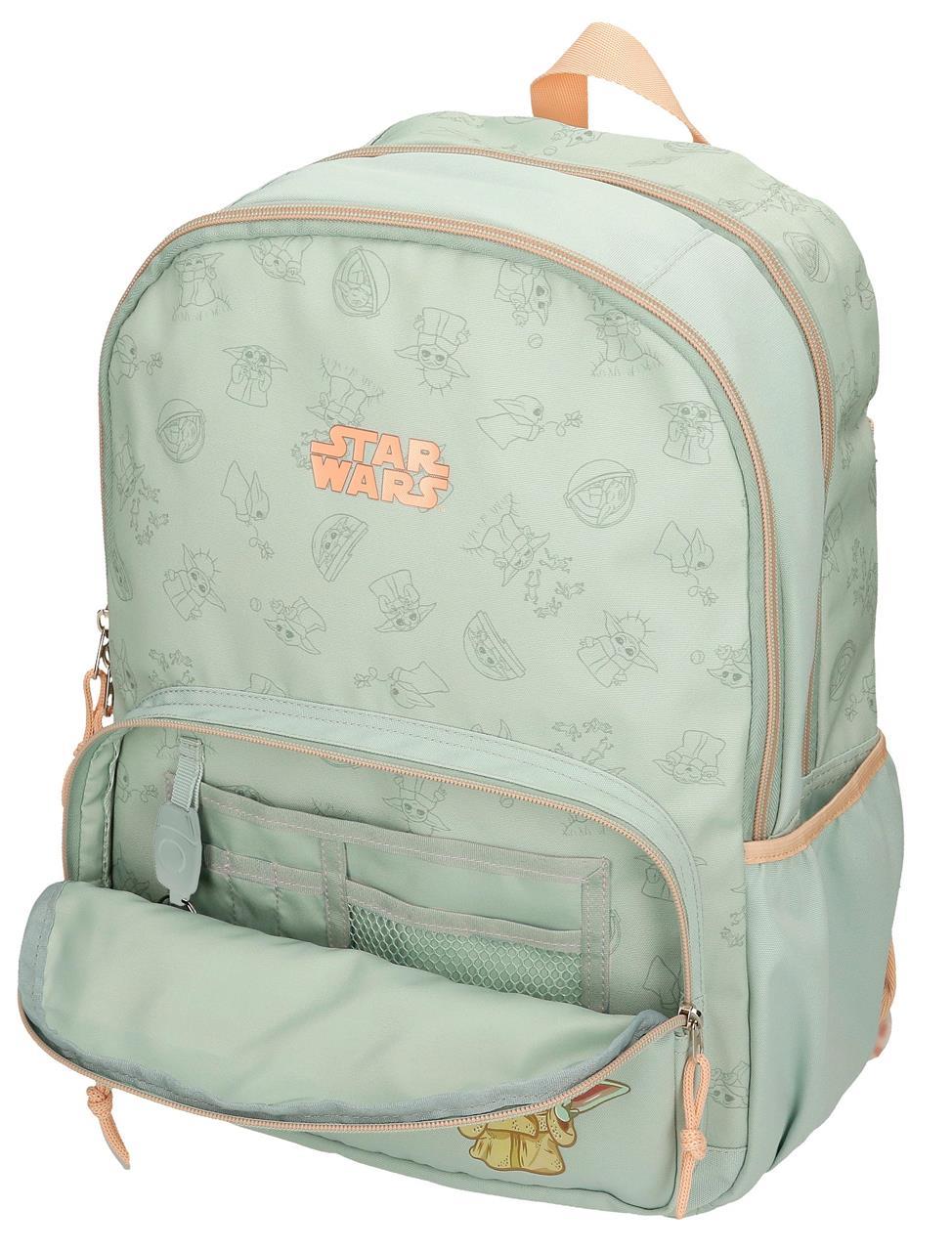 38127T1 Adapte a mochila. 44cm. C/carro. Grogu