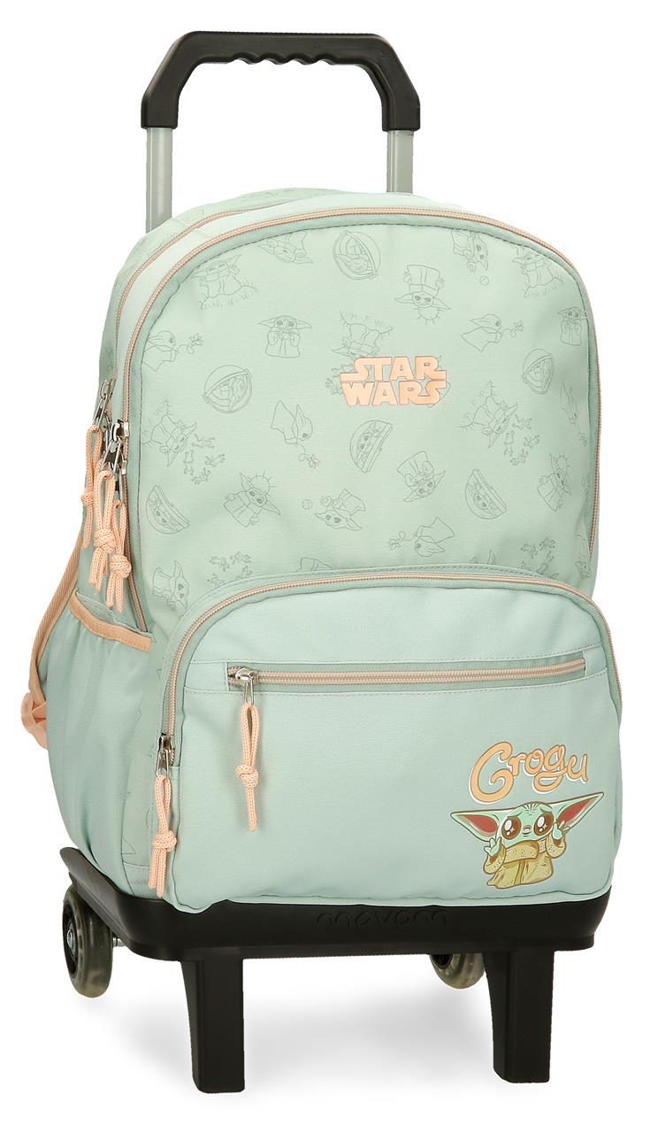 38127T1 Adapte a mochila. 44cm. C/carro. Grogu