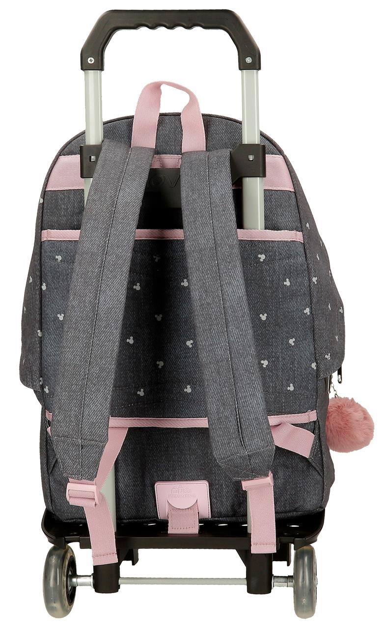 38223T1 Adapt Backpack. 44cm. C/Car. MICKEY Studs