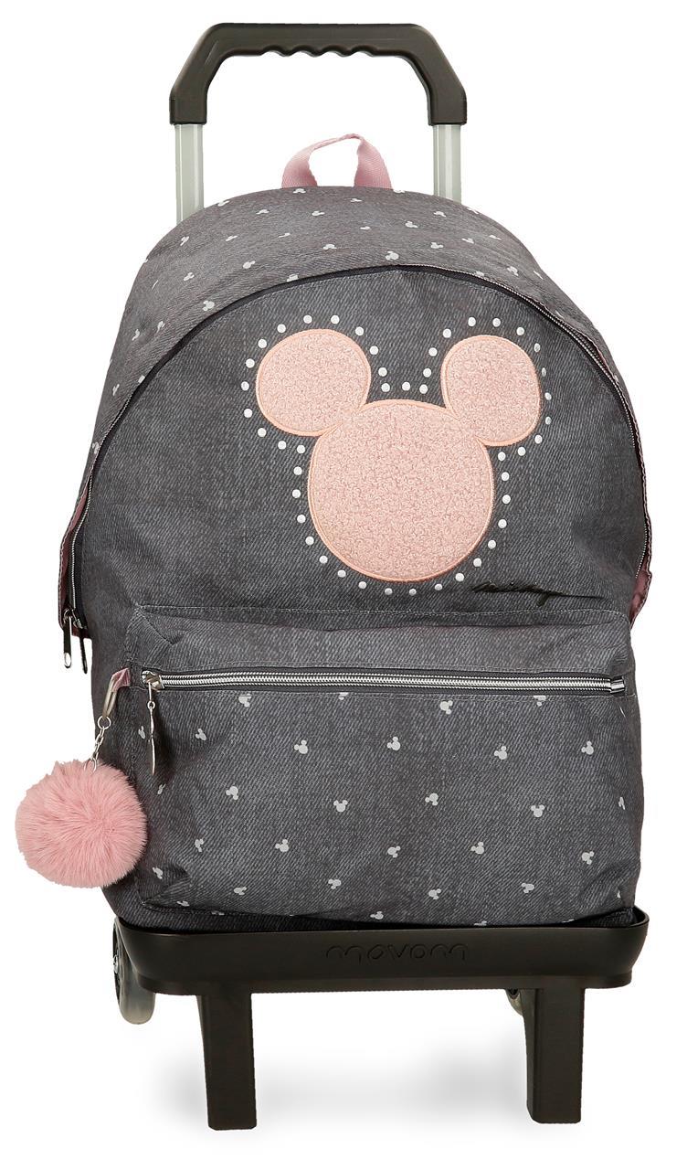 38223T1 Adapt Backpack. 44cm. C/Car. MICKEY Studs