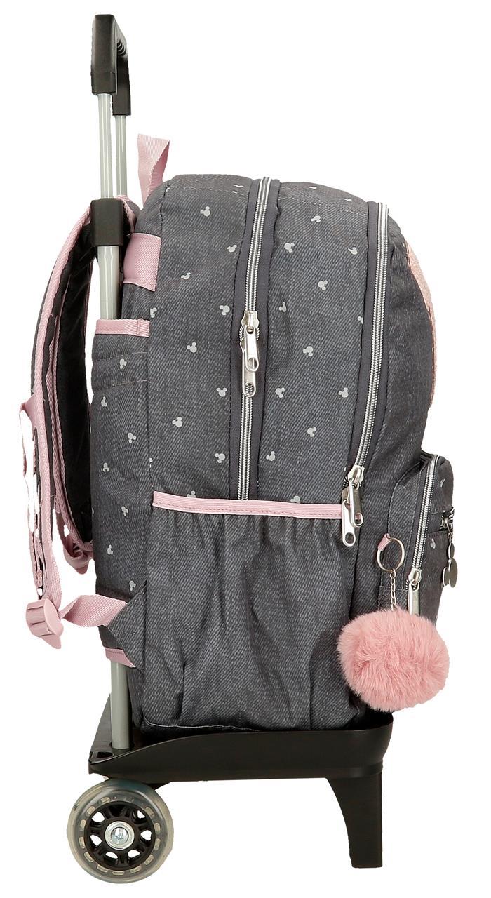 38227T1 Adapt Backpack. 44cm. C/Car. MICKEY Studs