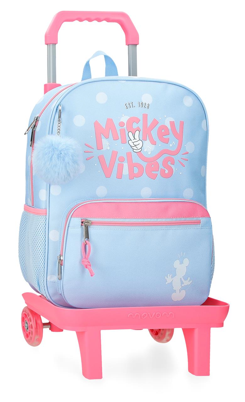 31326t1 Anpassungsrucksack. 38 cm. C/Auto. MICKEY Vibes